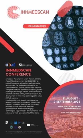 INNMEDSCAN Conference flyer - ODAE 2026, 31 August - 2 September 2026, Zefiro Palace Alcúdia